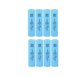 8 Adet Aspilsan INR18650A28 3.7V 2800mAh 25A Discharge Şarjlı Li-ion Pil - Aspilsan