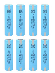 8 Adet Aspilsan Puntalı INR18650A28 3.7V 2800mAh 25A Discharge Şarjlı Li-ion Pil - Aspilsan