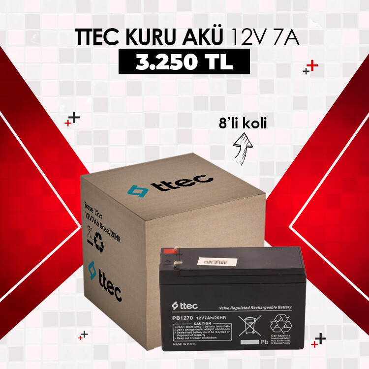 ttec kuru akü