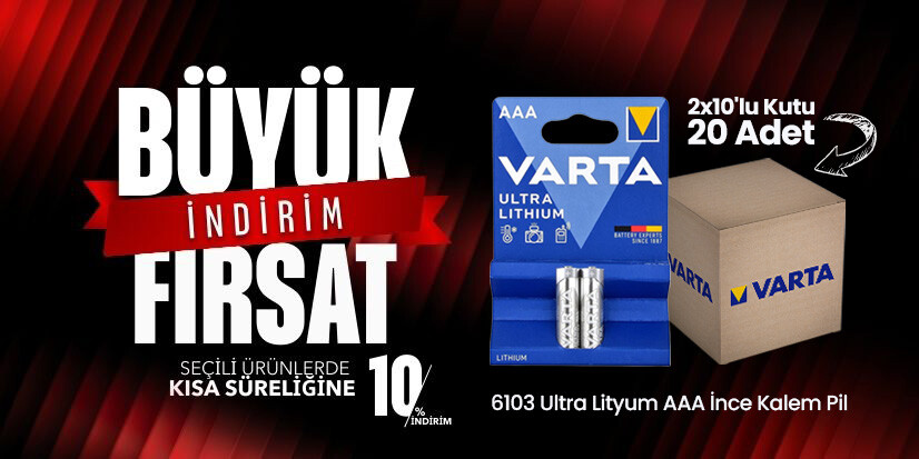 Büyük Fırsat Varta Kutu