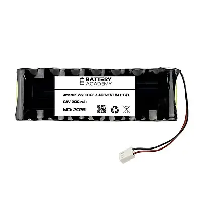 Arcomed Volumed VP7000 Uyumlu 9.6V Medikal Batarya | Infusion Pompa Pili - 1