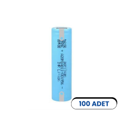 Aspilsan A28 Başlıksız Puntalı 3.7V 2800mAh 25A Discharge Şarjlı Li-ion Pil 100 Adet - BataryaBank