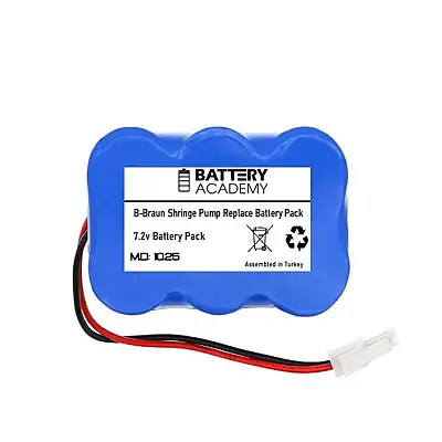 B Braun Perfusor FM Şırınga Pompa Cihazı Uyumlu Medikal Batarya 7.2V 2000mAh Ni-MH - 1