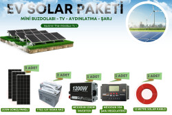 Bağ Evi Karavan Mini Buzdolabı Tv Aydınlatma Solar Paket 3kwp - 2