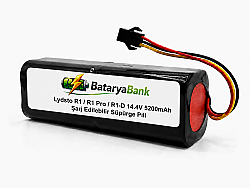BataryaBank Lydsto R1 / R1 Pro / R1-D Uyumlu Robot Süpürge Bataryası 14.4V 5200mAh Li-ion - 2