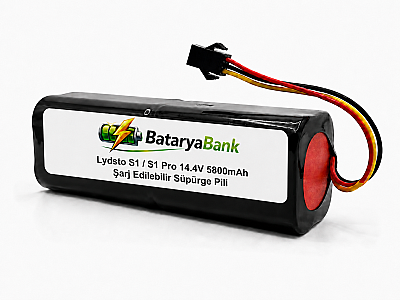 BataryaBank Lydsto S1 / S1 Pro Uyumlu Robot Süpürge Bataryası 14.4V 5800mAh Li-ion - 2