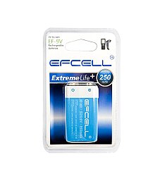Beston M-7005 2'li USB 9V Pil Şarj Aleti + EFCELL 9V 250mAh 2'li Şarjlı Pil Seti - 2