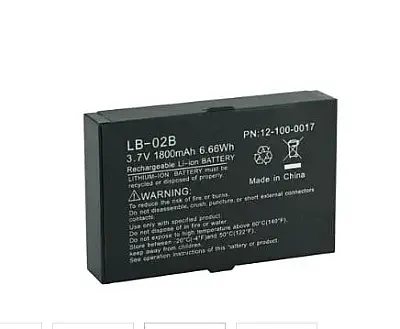 Biolight LB-02B Hasta Monitörü Bataryası | 3.7V 1800mAh Li-ion Medikal Pil - 1