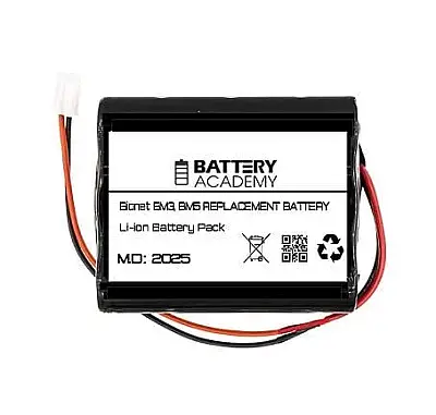 Bionet BM3 BM5 BM3Vet BM5Vet Uyumlu 11.1V 2200mAh Medikal Batarya | Monitör Pili - 1