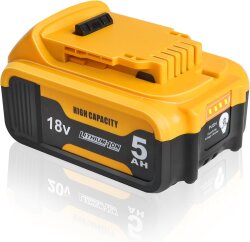 Dewalt 18V DCB184, DCB200, DCB182, DCB180, DCB181, DCB201 Uyumlu Matkap Bataryası – Li-ion Akü - Ultramax