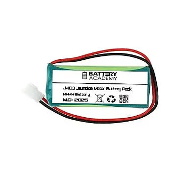 Dräger Air Shields Vickers JM103 Sarılık Ölçer Cihaz Pili 2.4V 800mAh Ni-MH Medikal Batarya - 1