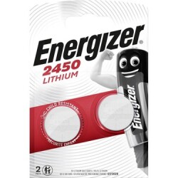Energizer CR2450 3V 2'li Blister Lityum Para Pil - Energizer