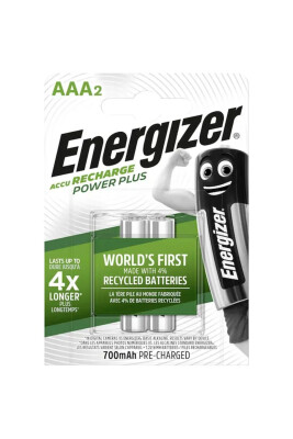 Energizer Power Plus 700mAh AAA Şarj Edilebilir İnce Kalem Pil 2'li Paket - Energizer