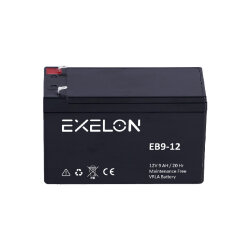 Exelon 12V 9Ah 20 Hr Kuru Tip Akü - Exelon