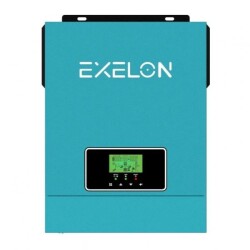 Exelon 3KVA 3000W MPPT Akıllı Tam Sinüs İnverter – Solar Sistem Uyumlu - 1
