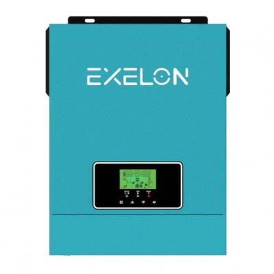 Exelon 3KVA 3000W MPPT Akıllı Tam Sinüs İnverter – Solar Sistem Uyumlu - 1