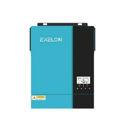 Exelon 3kW 3000W HV MPPT Akıllı Tam Sinüs İnvertör | 40–500V PV Girişli Solar İnverter - 3