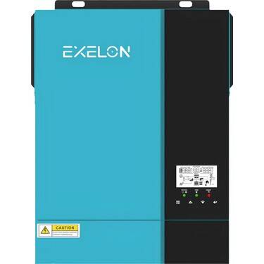 Exelon 6.2kW 48V MPPT 120A Akıllı Tam Sinüs İnvertör | Yüksek Verimli Solar Enerji Dönüştürücü - 1