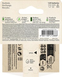 GP Recyko 650 mAh Ni-Mh AAA Size İnce Kalem Pil 2'li Blister - 2