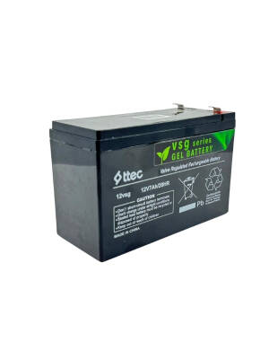Güneş Enerjisi Sistemlerine Uygun Ttec 12V 7Ah Jel Akü - 2