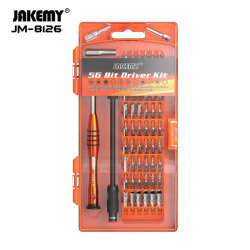 Jakemy Jm-8126 Bit Set 58 Parça Taşınabilir Hassas Tornavida Seti - BataryaBank