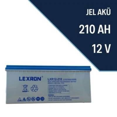  Lexron 210Ah Deep Cycle Jel Akü - 1