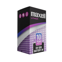 Maxell CR1220 3 Volt Lityum Düğme Pil 50 Adet Kutu Satış - Maxell