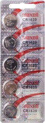 Maxell CR1620 3V Lityum Düğme Pil 100'lü Kutu - BataryaBank