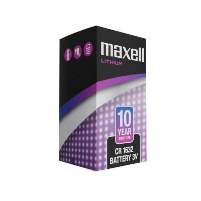 Maxell CR1632 3V Lityum Düğme Pil 100 Adet Kutu Satış - 1