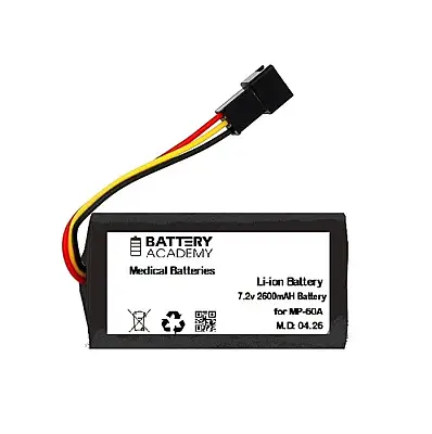Medcaptain MP-60A Uyumlu 7.4V 2600mAh Li-ion Şırınga Pompası Bataryası - 1