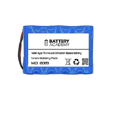Medel Myo-Fit 4 Muscle Stimulator Pili 6V 2000mAh Ni-MH Kas Stimülatör Bataryası - 1
