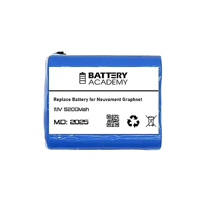 Neumovent Graphnet Ventilatör Uyumlu Medikal Batarya 11.1V 5200mAh Li-ion - 1