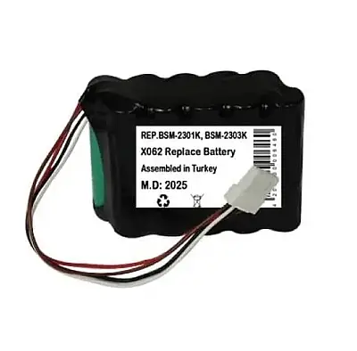 Nihon Kohden BSM-2301K Monitör Bataryası | Medikal Ni-MH Pil - 1