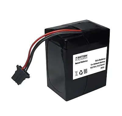 Nihon Kohden LC-S2912NK Uyumlu 12V 2900mAh SLA Defibrilatör Batarya | Medikal Akü - 1