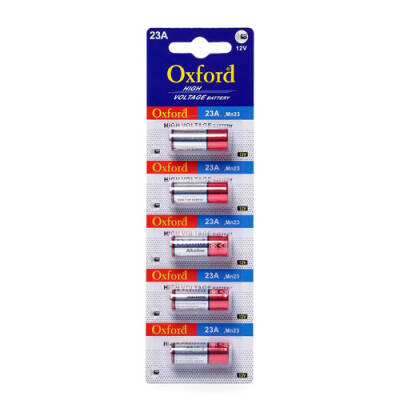 Oxford 23A MN23 V23A V23GA 12 Volt Alkalin Pil 5’li Paket - 2