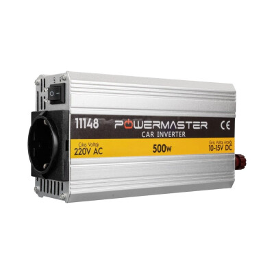 Powermaster PM-11148 12 Volt 500 Watt Modifiye Sinus İnverter - PowerMaster