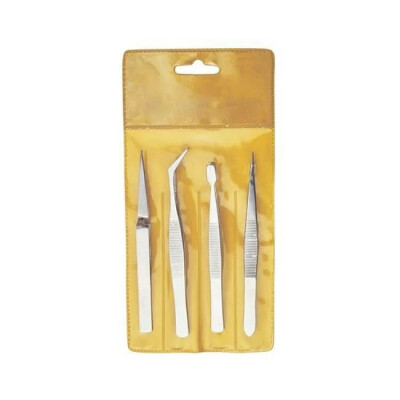 5 Adet Prolink PY-019 4 Parça Cımbız Seti - Prolink