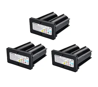 SLE 5000 Ventilatör için 3'lü Set Cyclon 4V 8Ah Medikal Batarya Grubu - Pilgross - 1