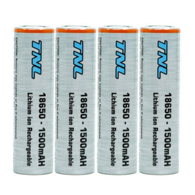 TNL 18650 4'lü 1500mah 3.7v Li-ion Başlıksız Pil - 1
