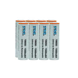 TNL 18650 8'li 1500mah 3.7v Li-ion Başlıksız Pil - TNL