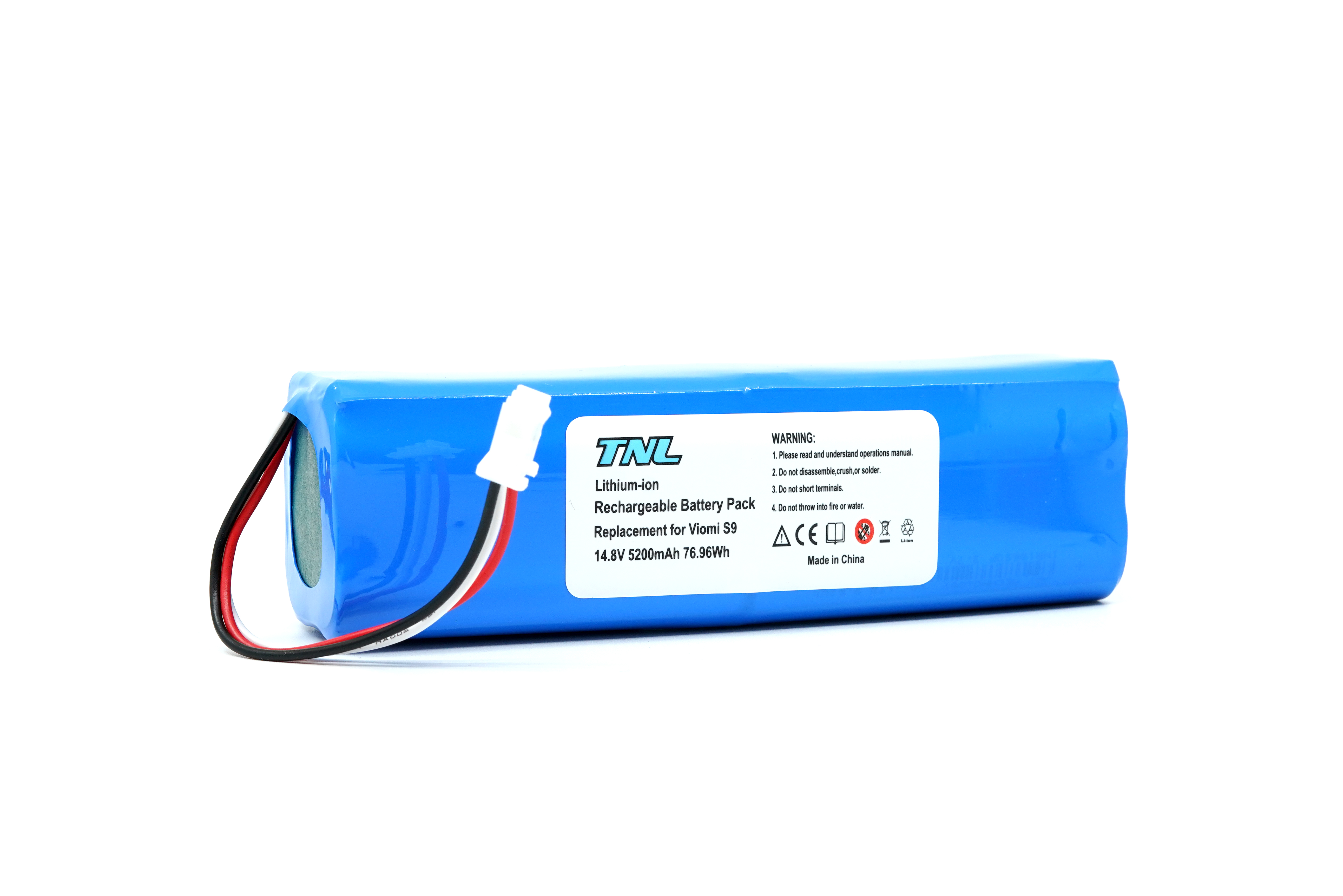 Tnl Wiami Fx9 Pro Batarya Robot Süpürge Batarya 14.4v 5200 Mah Li-ion Pil Batarya - BataryaBank