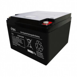 Ttec 12V 26Ah BASE Bakımsız Kuru Akü - ttec