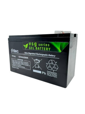 Ttec 12V 9Ah Jel Akü UPS Yedek Güç Aküsü - 2