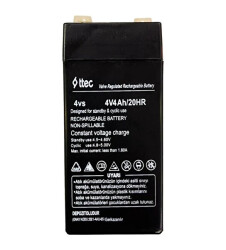 TTEC 4V 4AH KURU TİP AKÜ 20li koli - 2