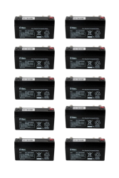 Ttec 6V 1.3Ah Bakımsız Kuru Akü 10 Adet - ttec