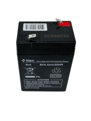 Ttec 6V 4.5A Bakımsız Kuru Akü (Işıldak, Terazi ve Elektronik Kasa Sistemi Aküsü) - 2