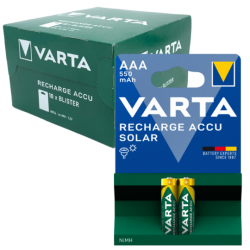 Varta 550mAH AAA Şarj Edilebilir İnce Pil 20'li Kutu Satış - Varta