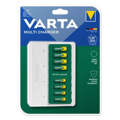 Varta 57659 Usb Multi Charger 8'li Pil Şarj Cihazı (AA-AAA-NiMH) - 1