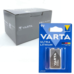 Varta 6122 Ultra Lithium 9V Pil 10'lu Kutu Satış - Varta