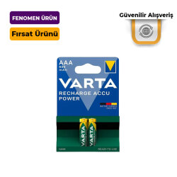 Varta 800mAh AAA Şarj Edilebilir İnce Pil - Varta